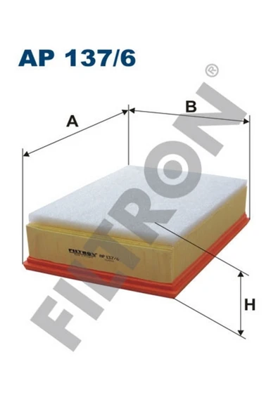 Filtron Hava Filtresi [ Renault Master Iıı 2.3 Dcı 2010 - ]  Uyumlu ürün görseli