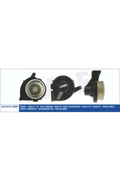 KALE KALORİFER MOTORU 12V POLO-A2-CORDOBA-IBIZA IV-V FABIA 612138 ürün görseli 1