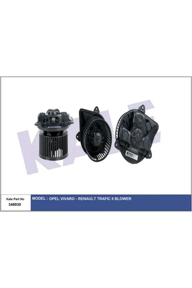 KALE KALORİFER MOTORU TRAFIC II-VIVARO 1.9-2.0-2.5 01 KLİMASIZ RSZYN ürün görseli 1