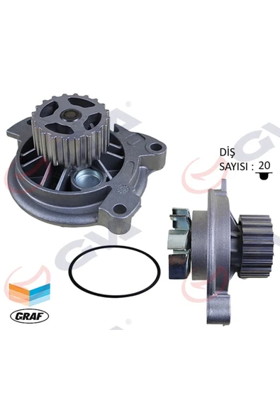 GVA Devirdaim Transporter T4 98-04 2.5 Tdı Acv B.kafa Pa758 ürün görseli 1