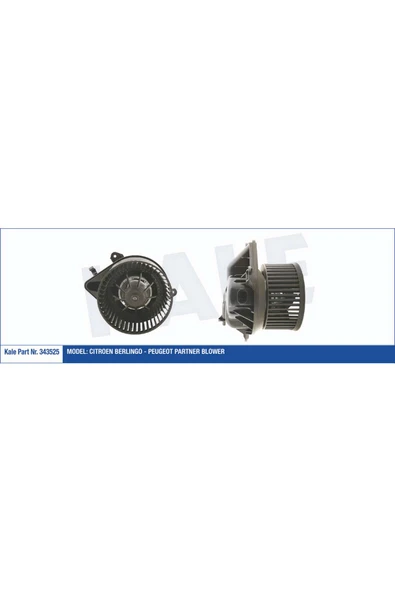 KALE KALORİFER MOTORU 12V CITROEN BERLINGO - PEUGEOT PARTNER 612138 ürün görseli 1