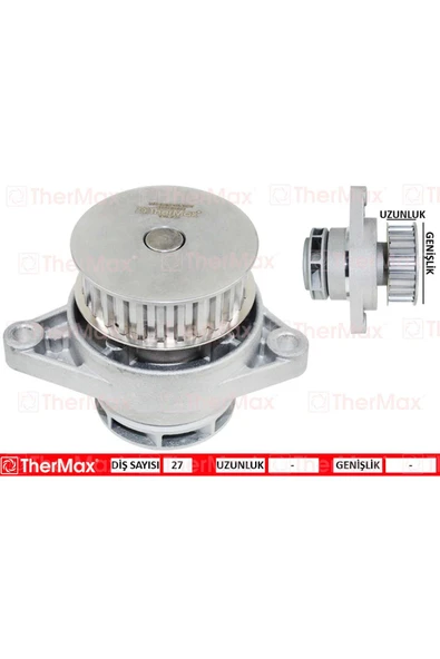 THERMAX DEVİRDAİM GOLF IV-BORA-POLO 1.6 16V-LEON-TOLEDO 1.6 16V PA765 612138 ürün görseli 1