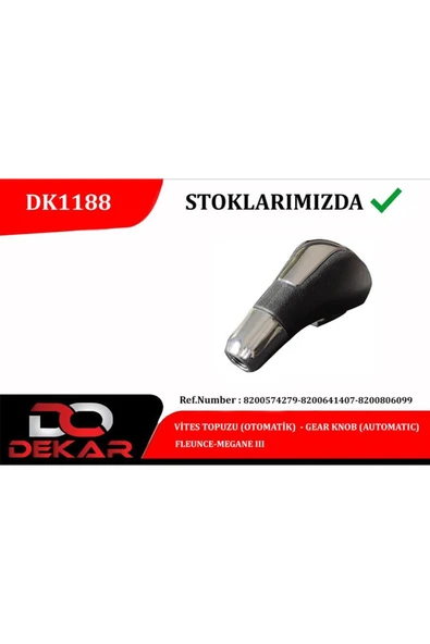 DEKAR VİTES TOPUZU OTOMATİK FLEUNCE-MEGANE III RSZYN ürün görseli