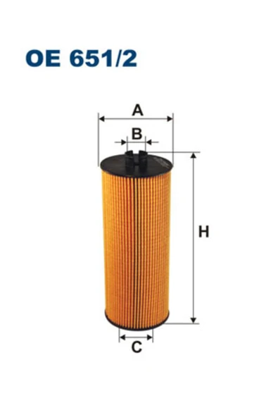 Filtron Yağ Filtresi Mercedes Benz ürün görseli 1