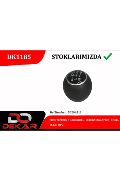 DEKAR VİTES TOPUZU 6 İLERİ DİZEL EGEA RSZYN ürün görseli