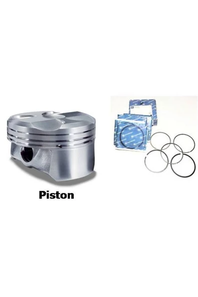 KOLBEN Pıston Segman Std 89.00mm Mercedes Om601 Om602 Om661 Om662 W461 W638 B901 B903 91372600 A6010 - 1