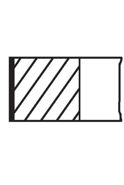 MAHLE Segman 81.01mm Std Passat Caddy Iıı Golf V 2.0 Sdı 04-10 Bdj-2.0tdi Bkp Bkd Caaa Cbab ürün görseli