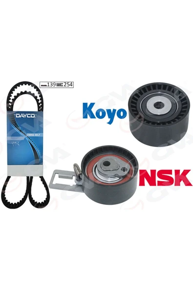 GVA Eksantrik Gergi Kiti 139x254 P207 06 P208 12 C3 10 Fıesta Iv 10 1.4 Hdi K015657xs 313105 ürün görseli 1