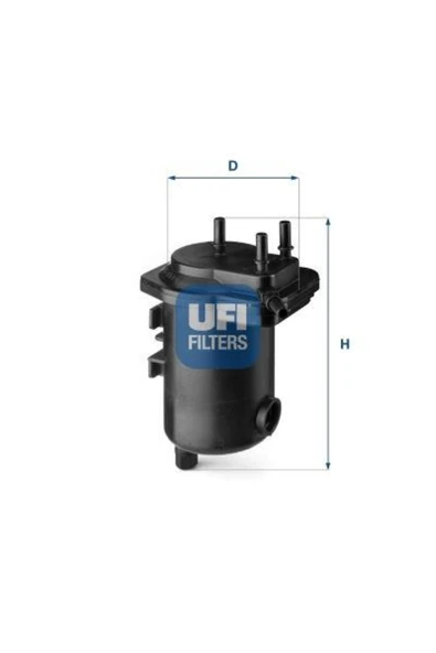 UFI YAKIT FİLTRESİ RENAULT MEGANE II 02 GRAND SC NIC II 04 1.5dCi GNZRZ ürün görseli