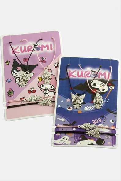 Best Friends Arkadaş Deri Set Kolye ürün görseli