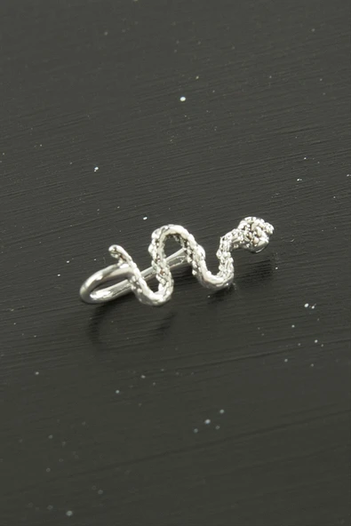 Yılan Tragus Piercing 1 Adet - Resim 2