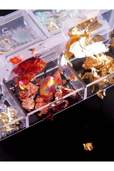 Tırnak Süsleme ve Makyaj Taşı Kolay Uygulanabilir Nail Art Tırnak Süsleme ve Makyaj Taş Set - 3