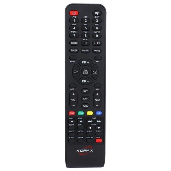 Korax Vipbox HD Uydu Kumandası ürün görseli
