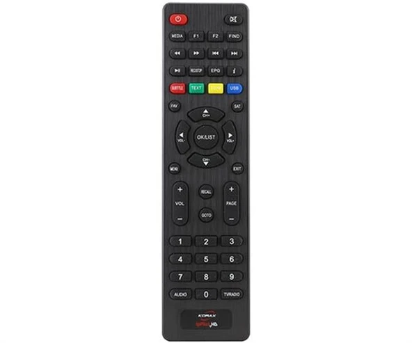 Korax IP Plus HD Uydu Alıcı Kumandası ürün görseli