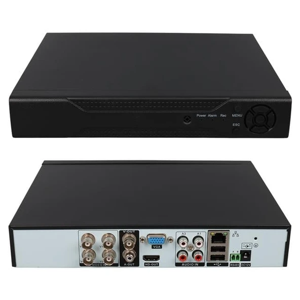 Powermaster PM-12180 4 Kanal 5MP Destekli 1080N H265 Xmeye Video Çıkışlı DVR/XVR Kayıt Cihazı ürün görseli