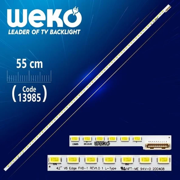 42 V6 Edge Fhd-1 Rev0.4 3 L-Type - 55 Cm 64 Ledli (Wk-608) ürün görseli 1