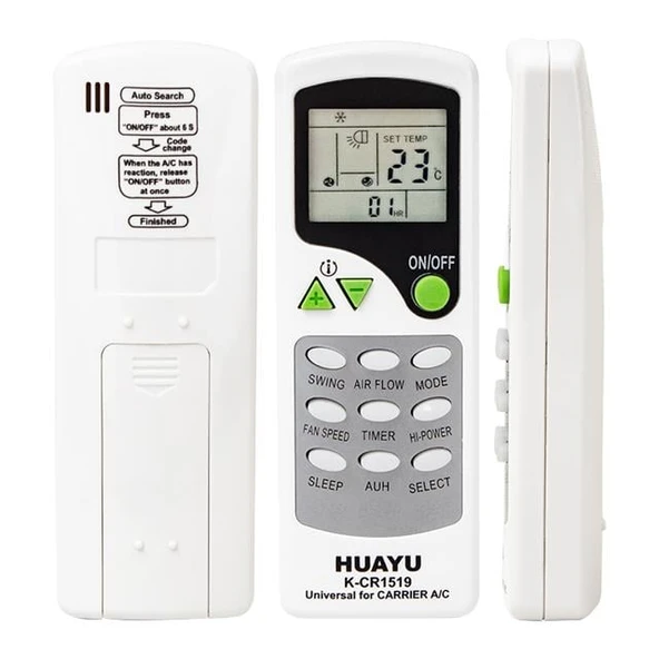 Carrier K-CR1519 Universal Klima Kumandası ürün görseli 1