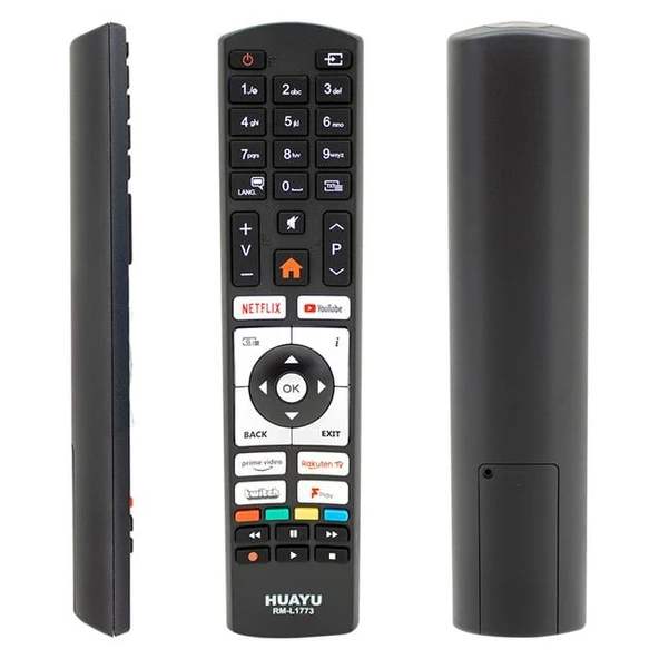 Huayu RM-L1773 Netflix-Youtube-Prime Vide Tuşlu Vestel Lcd Led Tv Kumandası ürün görseli