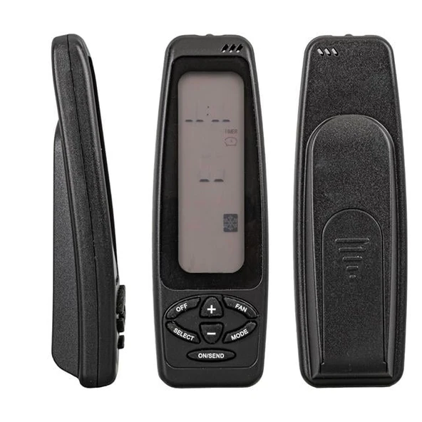 Electra RC-4 / RC-3 / RC-7WMZ Klima Kumandasi Siyah Uzun Ekran ürün görseli