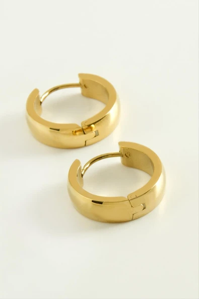 Lüks Çelik Küpe 1,8 cm ürün görseli 1