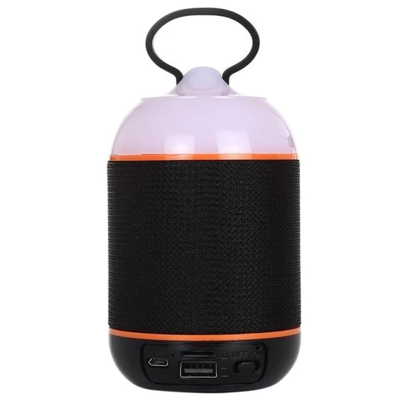 T&G TG605 USB/SD/FM/Bluetooth Destekli Taşınabilir Led Işıklı Wireless Hoparlör - Speaker - Resim 3