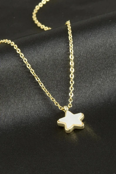 Yıldız Polyester Kolye - Resim 2