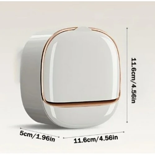 Drenaj Hazneli Kapaklı Katı Sabunluk - Resim 3