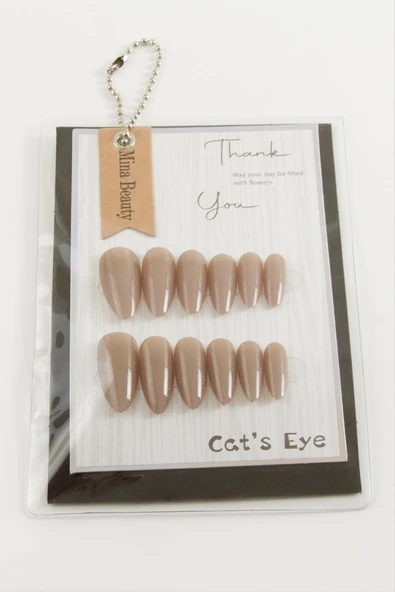 Mina Beauty Kedi Gözü Takma Tırnak - 2