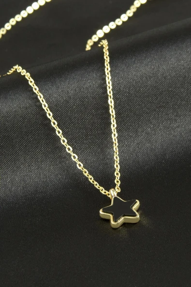 Yıldız Polyester Kolye - Resim 4