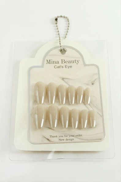 Mina Beauty Kedi Gözü Takma Tırnak - 2