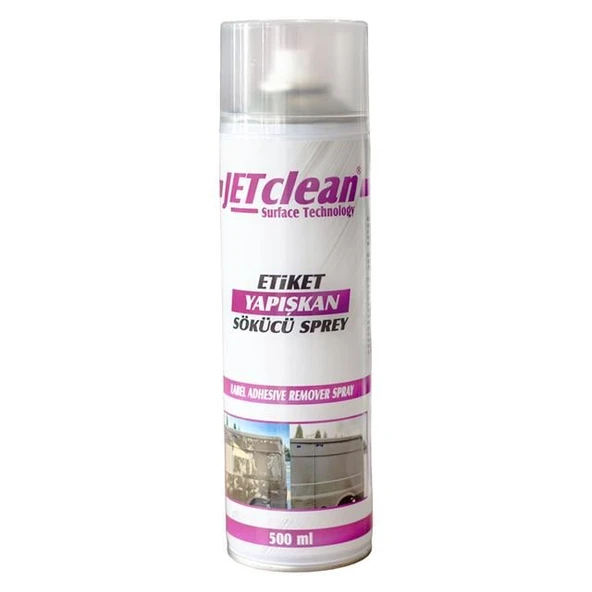 Jetclean Etiket Yapışkan Bant Sökücü Sprey 500ML - 1