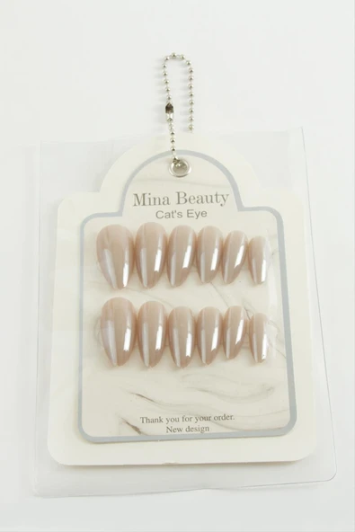 Mina Beauty Kedi Gözü Takma Tırnak - 5