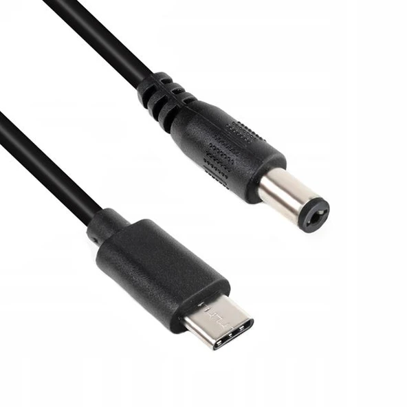 Powermaster PM-23883 TYPE-C TO 5.5X2.5Mm 1 Metre Güç Kablosu ürün görseli