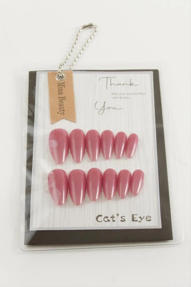 Mina Beauty Kedi Gözü Takma Tırnak - 7