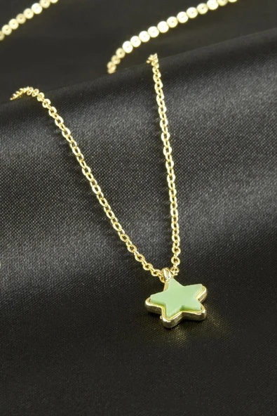 Yıldız Polyester Kolye ürün görseli 1