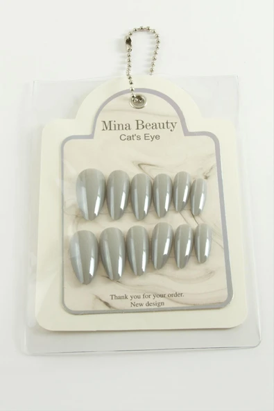 Mina Beauty Kedi Gözü Takma Tırnak - 4