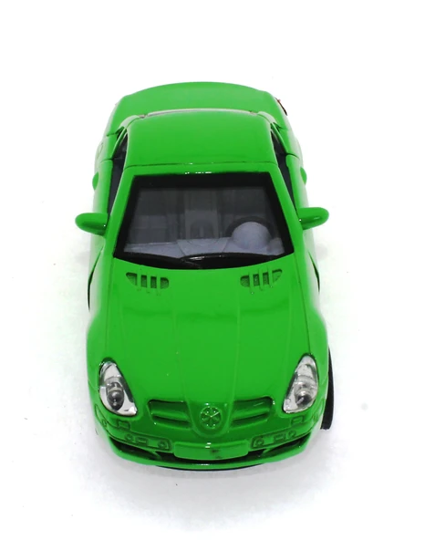 Çek Bırak Mercedes Benzeri Yeşil Metal Araba - 4