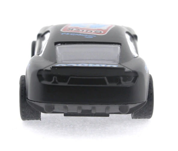 Die Cast Çek Bırak Metal Siyah Yarış Arabası 43 - 4