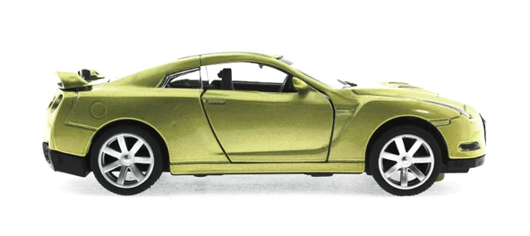 Çek Bırak Nissan Benzeri Yeşil Metal Araba - 2