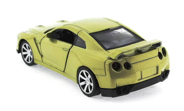 Çek Bırak Nissan Benzeri Yeşil Metal Araba - 5