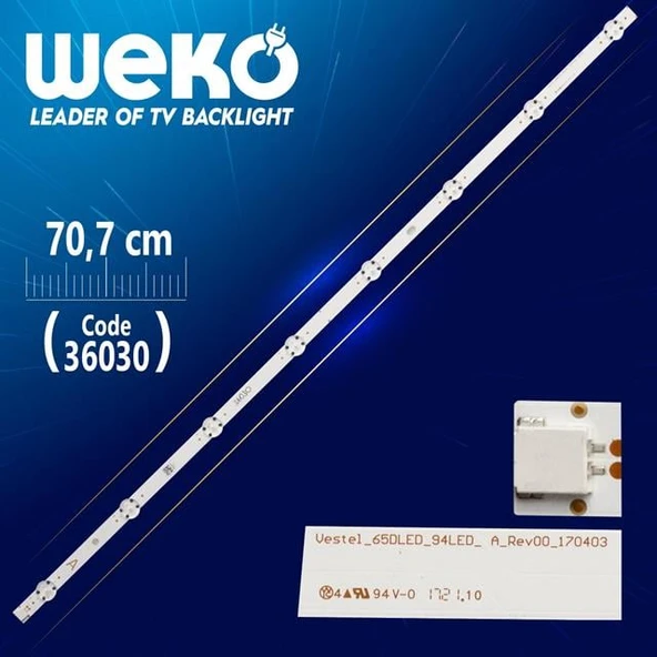 Vestel_65Dled_94Led_ A_Rev00_170403  8 Lensli  70.7 Cm ürün görseli