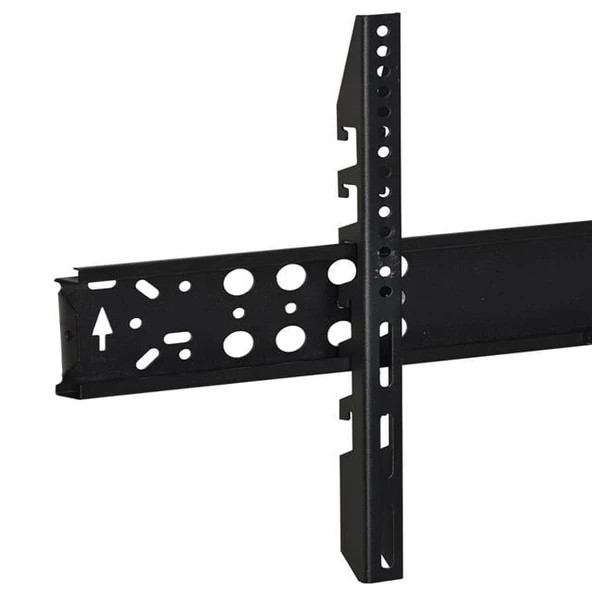 Vontech VT-100S 42''-100” Kilitli Sabit Lcd-Led Tv Duvar Askı Aparatı - 2