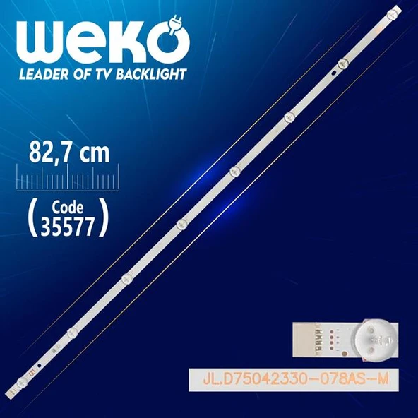 JL.D75042330-078AS-M - B TYPE - 82.7 Cm 8 Ledli - WK-1094 Led Tv Bar ürün görseli 1