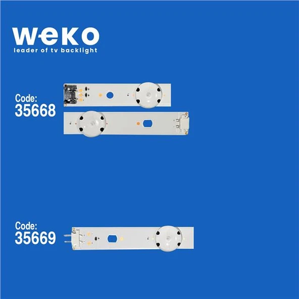 Wkset-5203 35668X4 35669X4 Lg Innotek 17Y 49_Fhd 8 Adet Led Bar ( Tvnizin içindeki led barla aynısı olduğunu görmeden almayınız. Led bar ürünlerinde paket açıldığında iade kabul edilmemektedir. ) - Resim 3