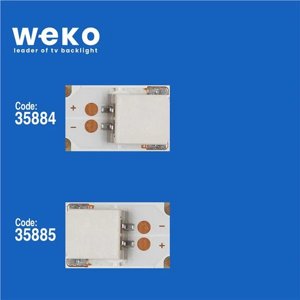 Wkset-5250 35884X6 35885X2 Svv490a69 8 Adet Led Bar (6Lens) ( Tvnizin içindeki led barla aynısı olduğunu görmeden almayınız. Led bar ürünlerinde paket açıldığında iade kabul edilmemektedir. ) - Resim 3