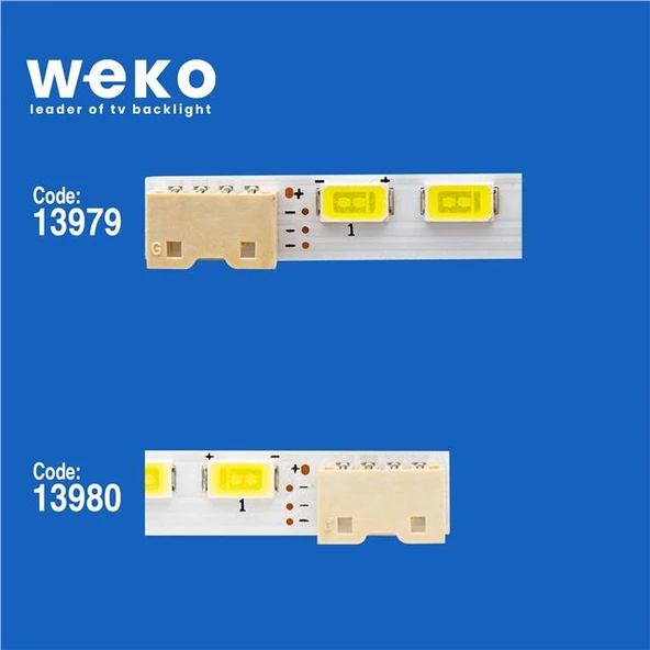 Wkset-5265 13979X2 13980X2 42 V5 Edge Fhd Rev 0.1 4 Adet Led Bar (57Led) - 3