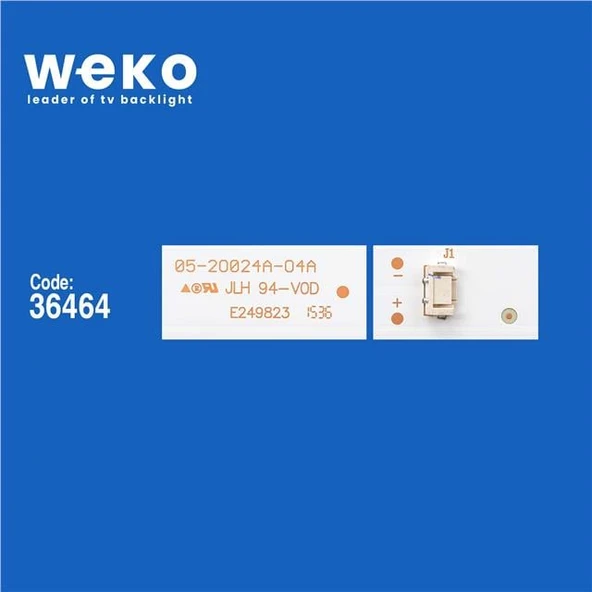 Wkset-5887 36464X3 5800-W32001-3P00 J02K03947A  3 Adet Led Bar ( Tvnizin içindeki led barla aynısı olduğunu görmeden almayınız. Led bar ürünlerinde paket açıldığında iade kabul edilmemektedir. ) - Resim 2