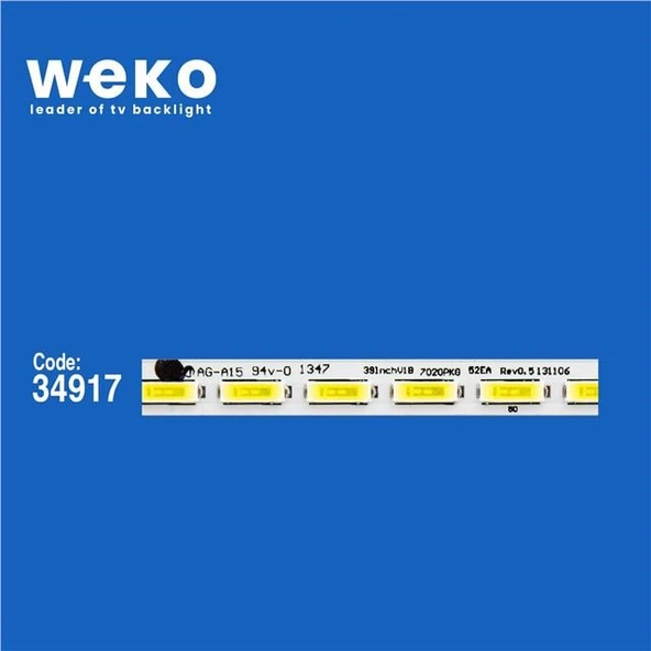 Wkset-5281 34917X1 39Inch V1B 7020Pkg 52Ea Rev0.5 131106 1 Adet Led Bar (52Led) - Resim 2