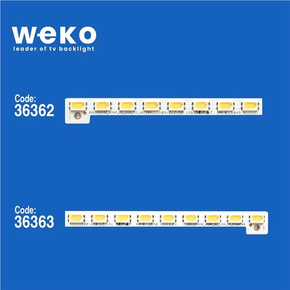 Wkset-5406 36362X1 36363X1 2011Svs32_456K_H1_1Ch_Pv 2 Adet Led Bar (44Led) - Resim 2