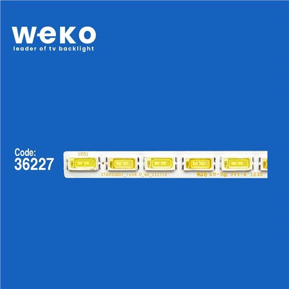 Wkset-5622 36227X1 Lg Innotek 42Inch 7030Pkg 64Ea Rev0.2_78312 1 Adet Led Bar (64Led) - Resim 2